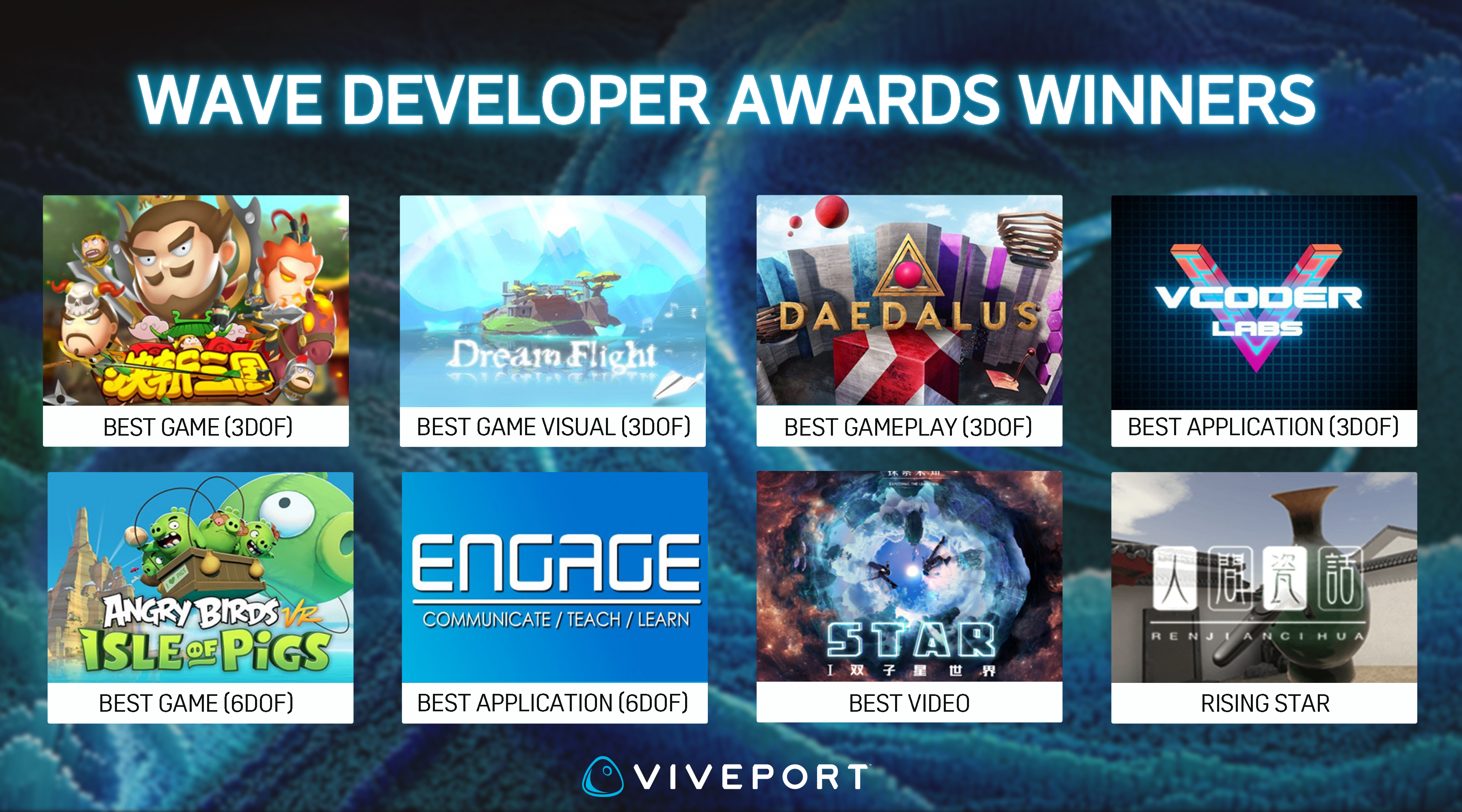 Viveport store games list